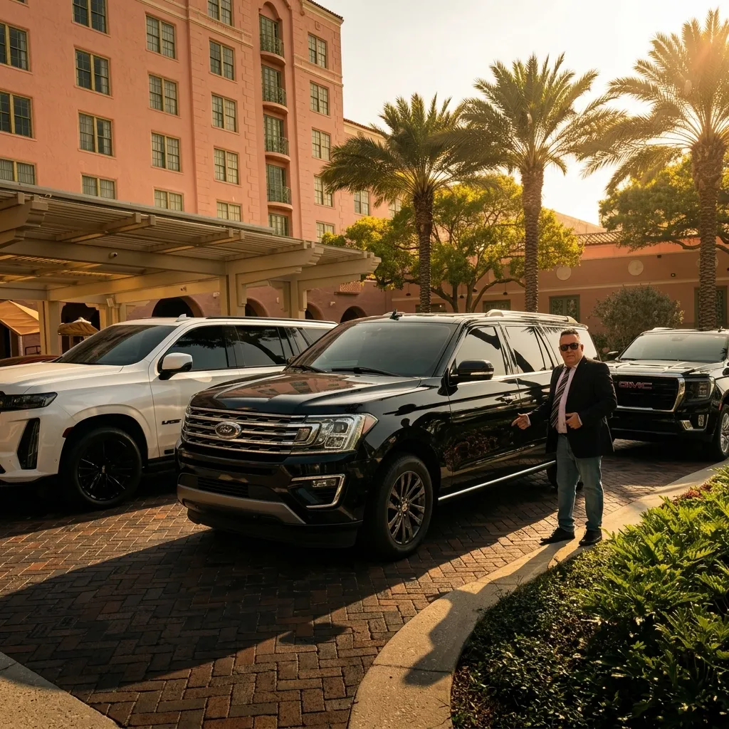 Tampa Luxury Black Ride fleet