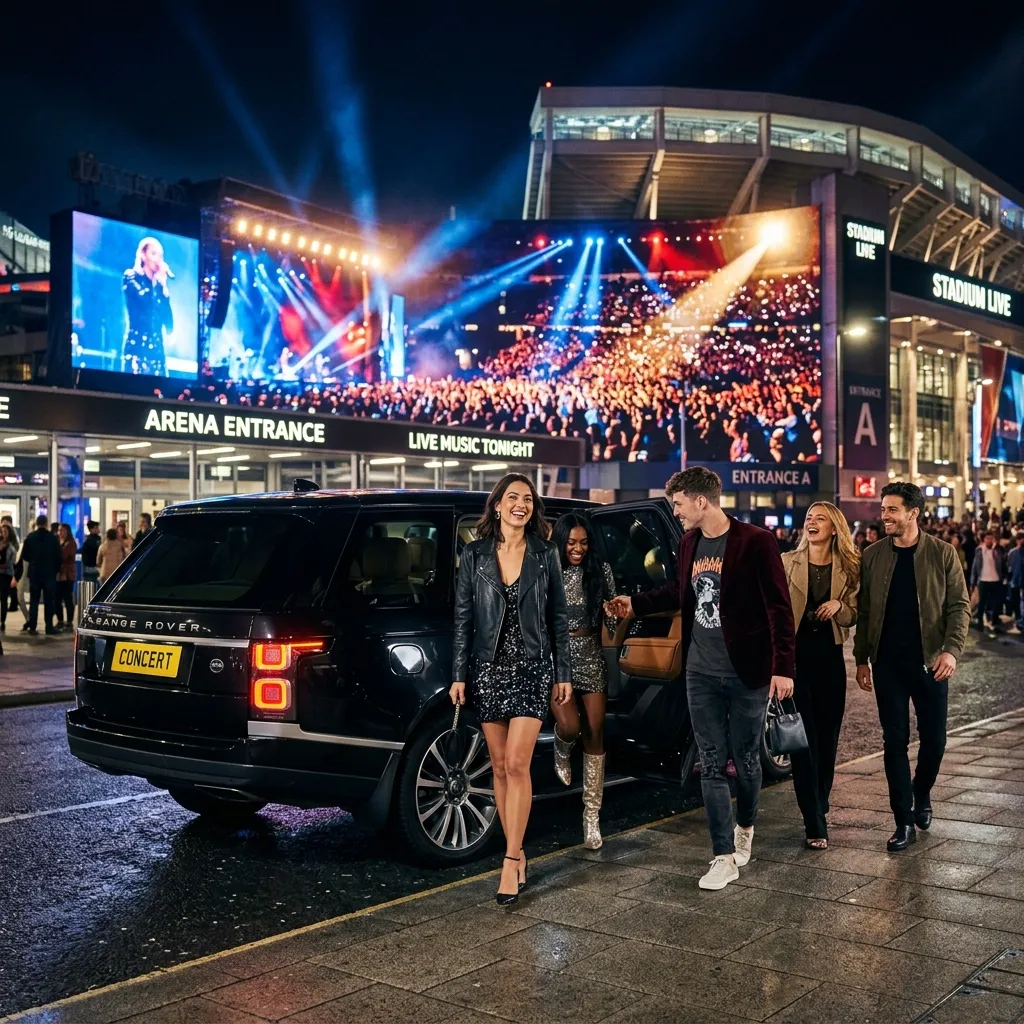 Concerts & Sporting Events - Tampa Luxury Black Car Service